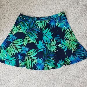 Susan Graver Tropical Skort Size L